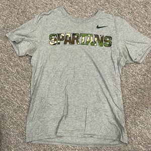 Men’s Medium Nike Tee Michigan State Spartan T-Shirt